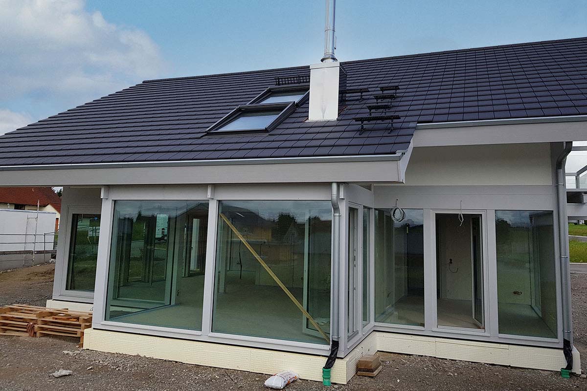 Ein modernes Fachwerkhaus in Baden Würtemberg – Erker und Dach