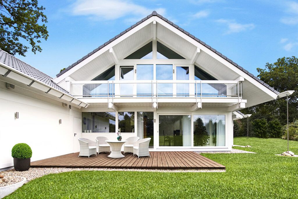 Detmolder Fachwerkhaus weisses Fachwerk